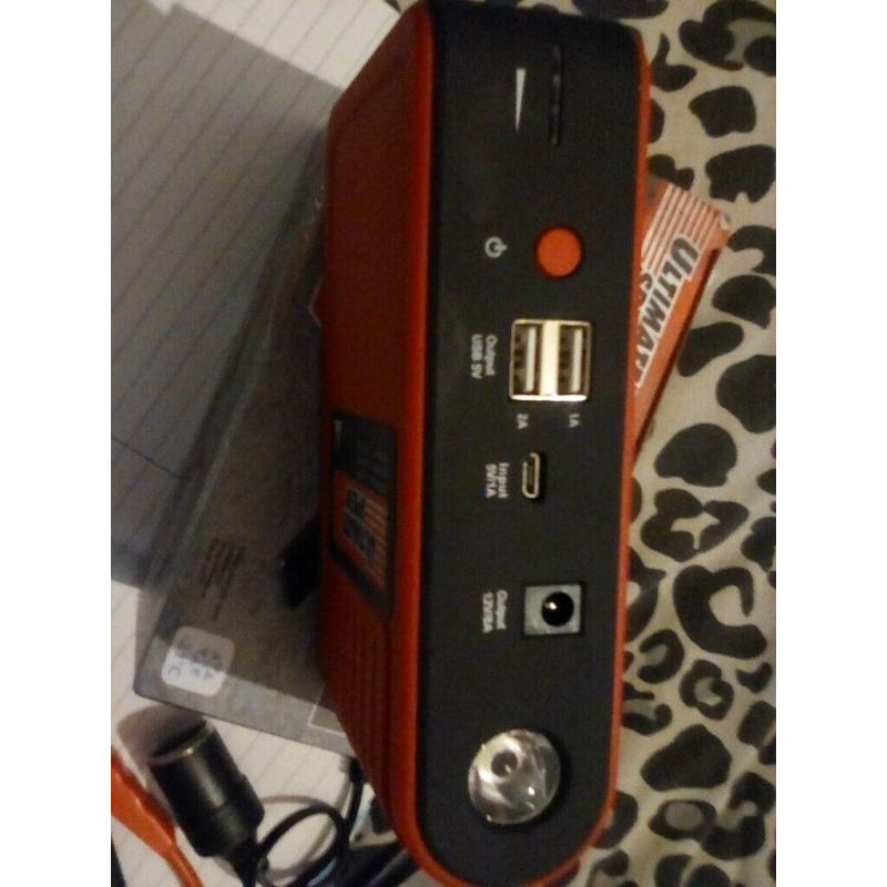 Ultimate speed jump starter power bank new