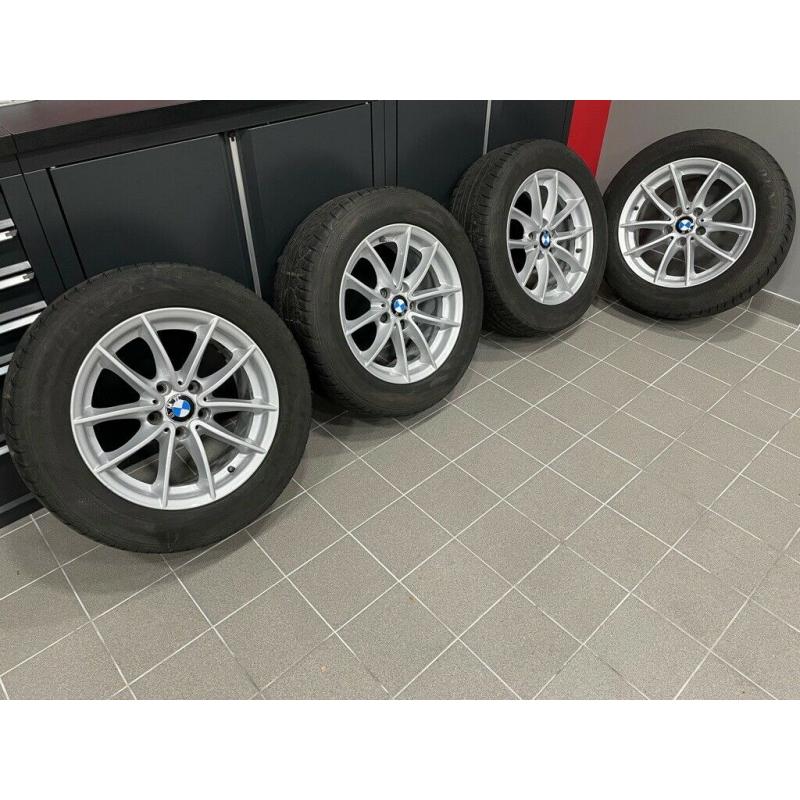 Genuine BMW X3 17" alloy wheels and tyres for sale