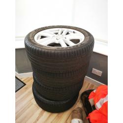 Audi tyres and alloys