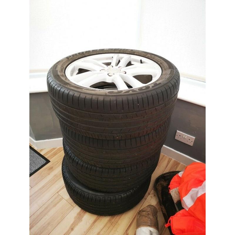 Audi tyres and alloys