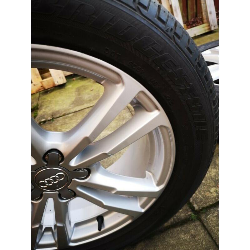 Audi tyres and alloys