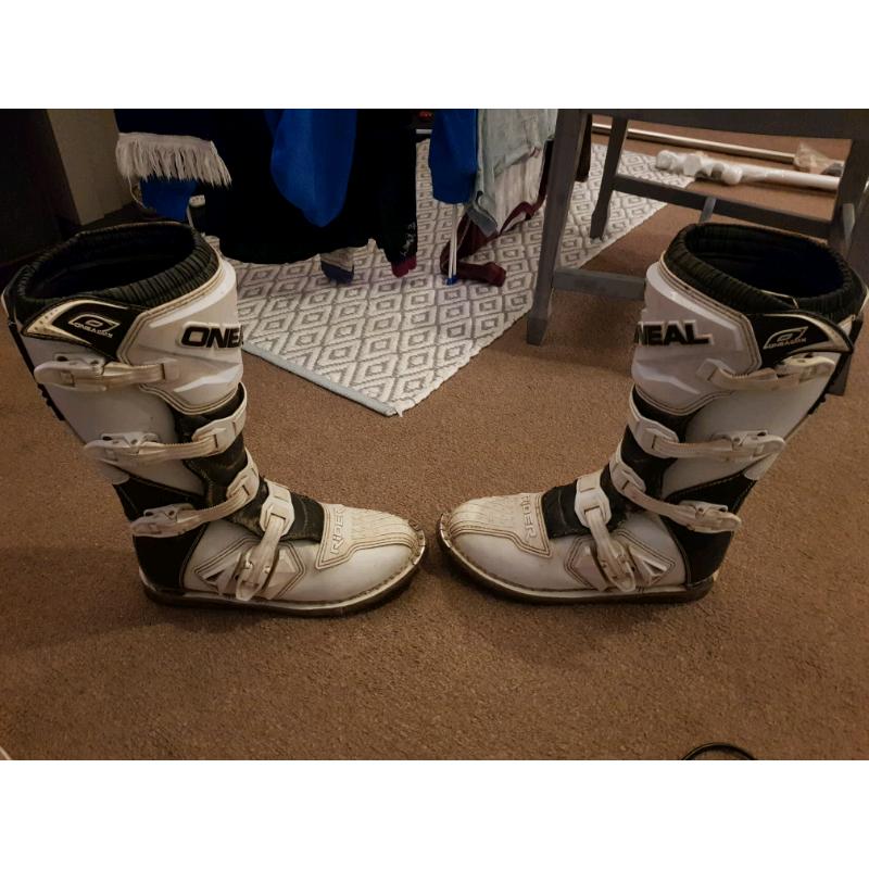 ONEAL Motocross Boots, size 9.5