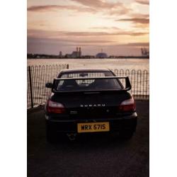 Private Dateless Number Plate For Subaru Impreza WRX STI