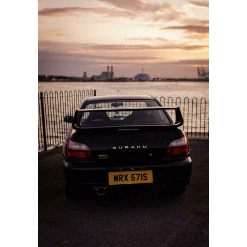 Private Dateless Number Plate For Subaru Impreza WRX STI