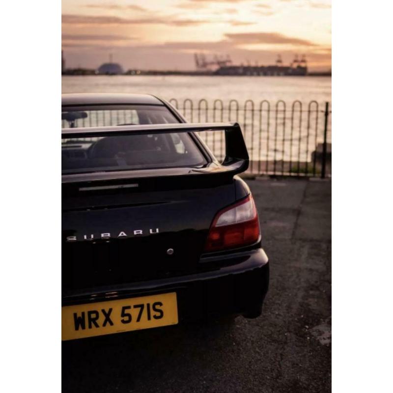 Private Dateless Number Plate For Subaru Impreza WRX STI