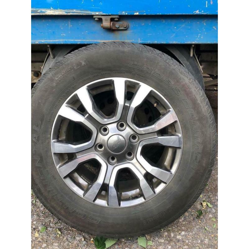 Ford Ranger Wheels and Continental Tyres