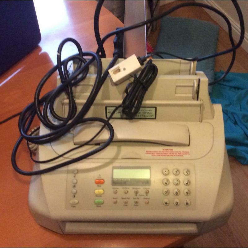 Fax machine answer phone, telephone BT make in excellent condition