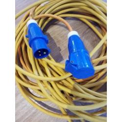25 Metre Hook up cable. Used but good condition. Male to Female Connectors.