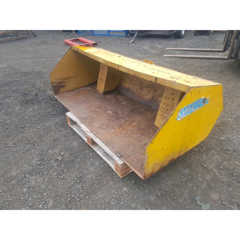 Tractor front loader grays 6ft bucket