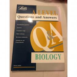 A level biology questions and answers.