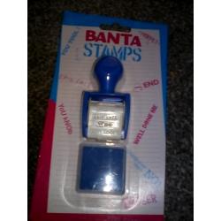 Banta stamps.