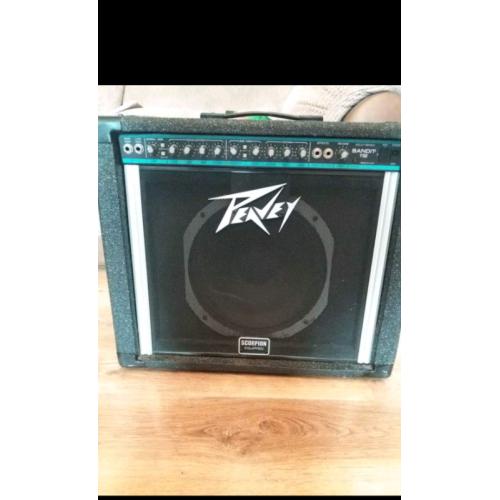 Peavey 112 bandit teal strip