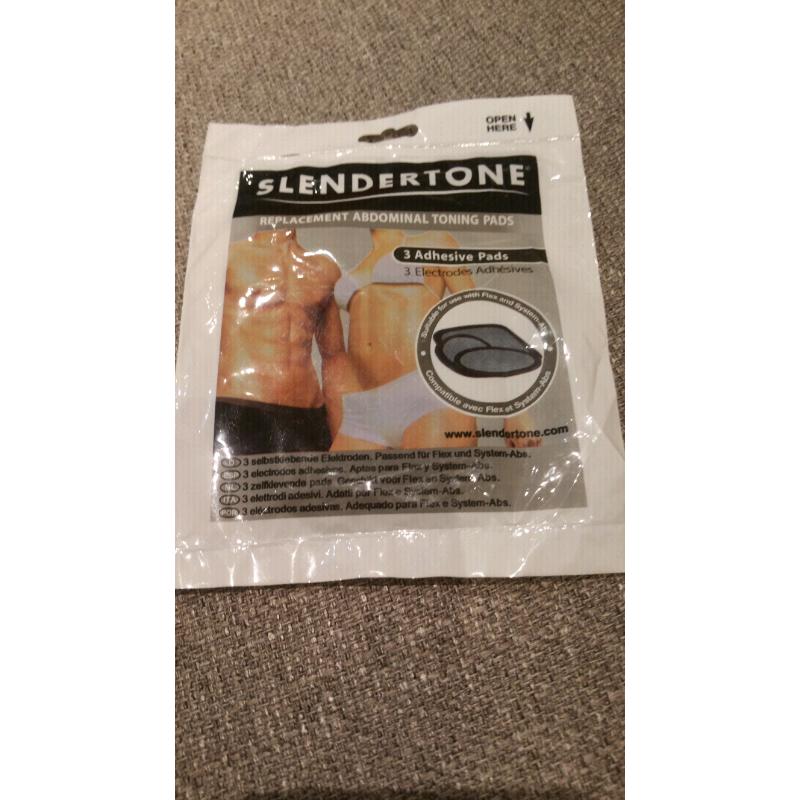 NEW sealed Slendertone pads for Abdominal Ab belt 3 pads in each pack