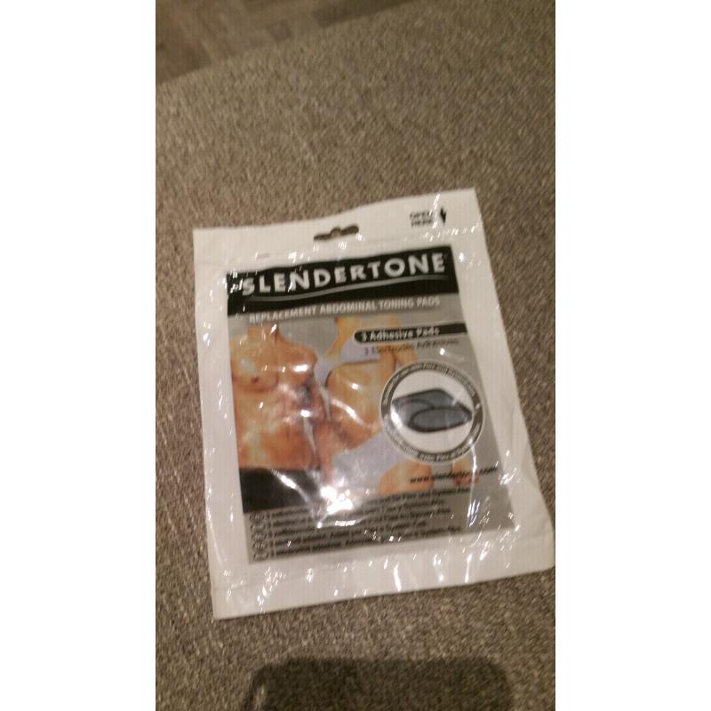 NEW sealed Slendertone pads for Abdominal Ab belt 3 pads in each pack