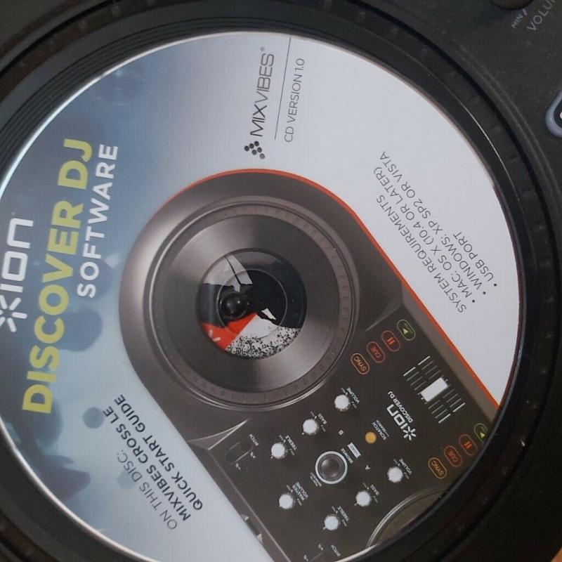 USB Discover DJ deck.