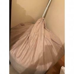Man-size beanbag
