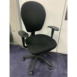 TORASEN OPUS OPERATOR CHAIRS - GOOD QUALITYBLACK COLOUR + ( 56 X AVAILABLE )