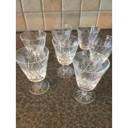 7 Royal Doulton Juno wine glasses. All perfect, no chips or scratches etc. ?25 offers?