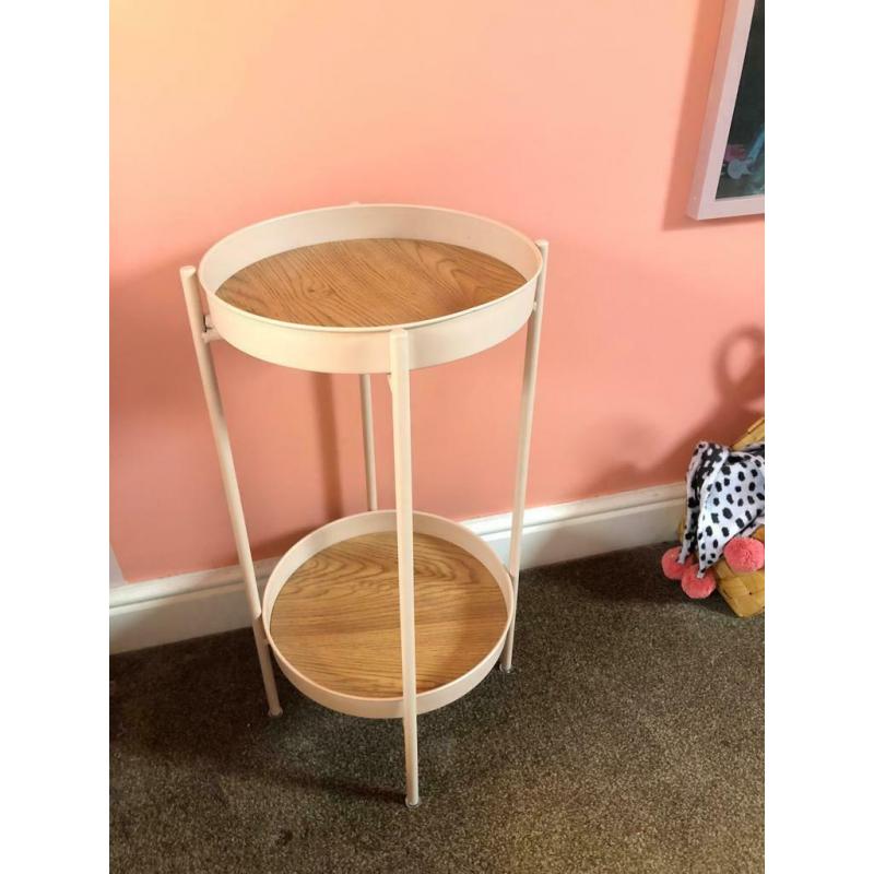 Pink side table