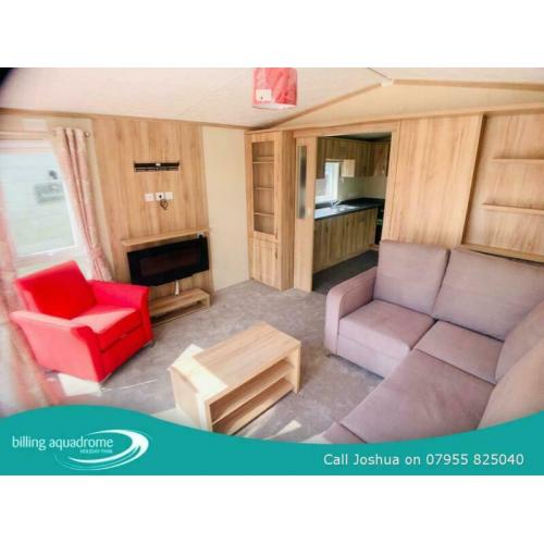 Gorgeous brand new caravan, Billing Nr Cosgrove & Overstone Call 07955 825040