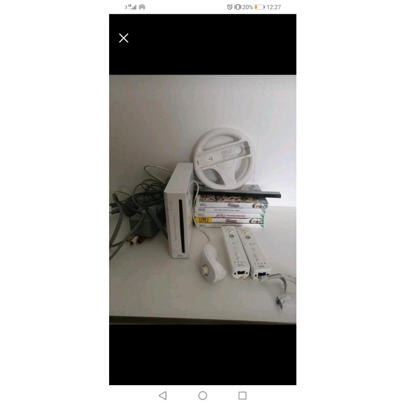 Nintendo wii x5 games