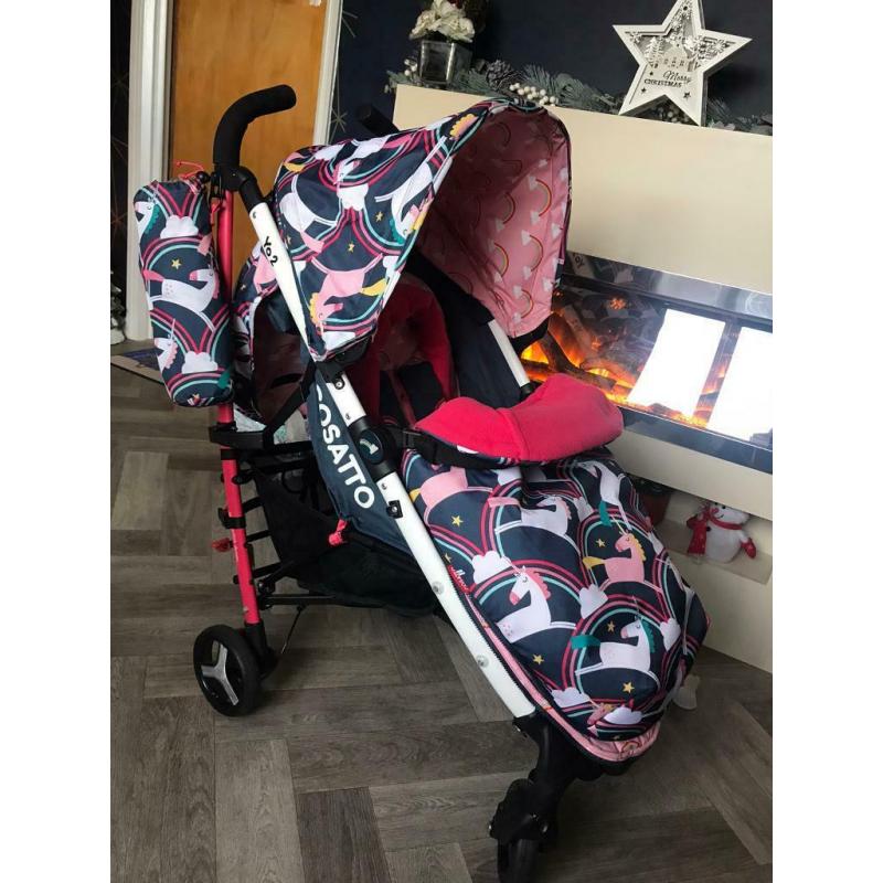 Cosatto Yo 2 Magic Unicorns Stroller/Buggy