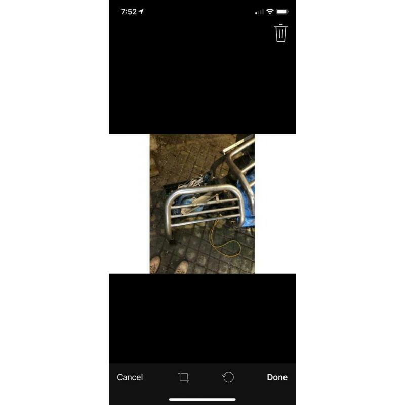2xbullbars massy plow and tilt trailer