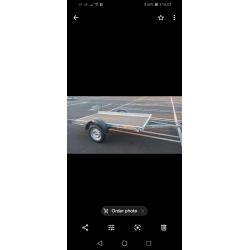 Trailer - 8x5 Tipping flat bed - only few months old