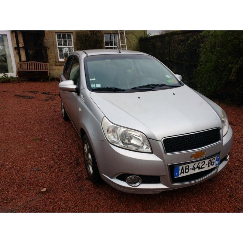 LHD Chevrolet Aveo 2009