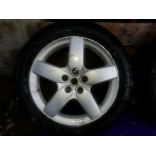 17 inch peugeot/ ford alloys
