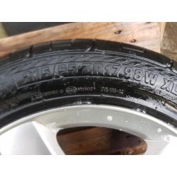 17 inch peugeot/ ford alloys