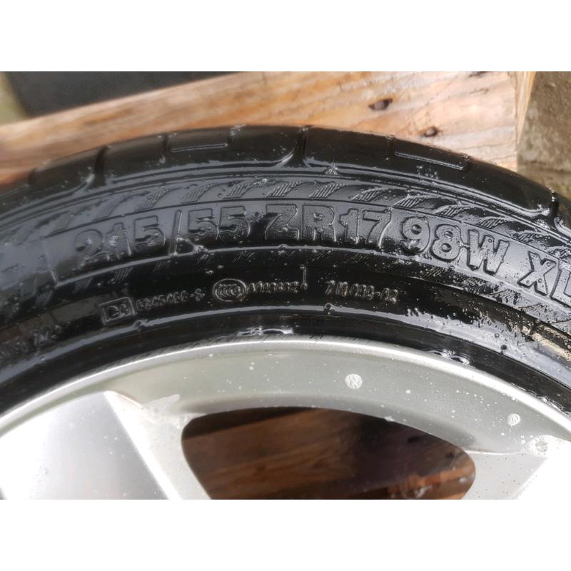 17 inch peugeot/ ford alloys