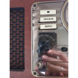 Vintage inspired wooden CD player, radio, Bluetooth etc music player