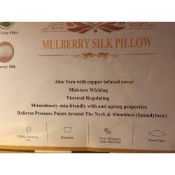 HARRODS. SILK PILLOW