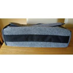 Auto XS Large Grey Car Boot Tidy 50cm x 22cm x 15cm Hook & Loop And Snap Fasteners To Secure As New