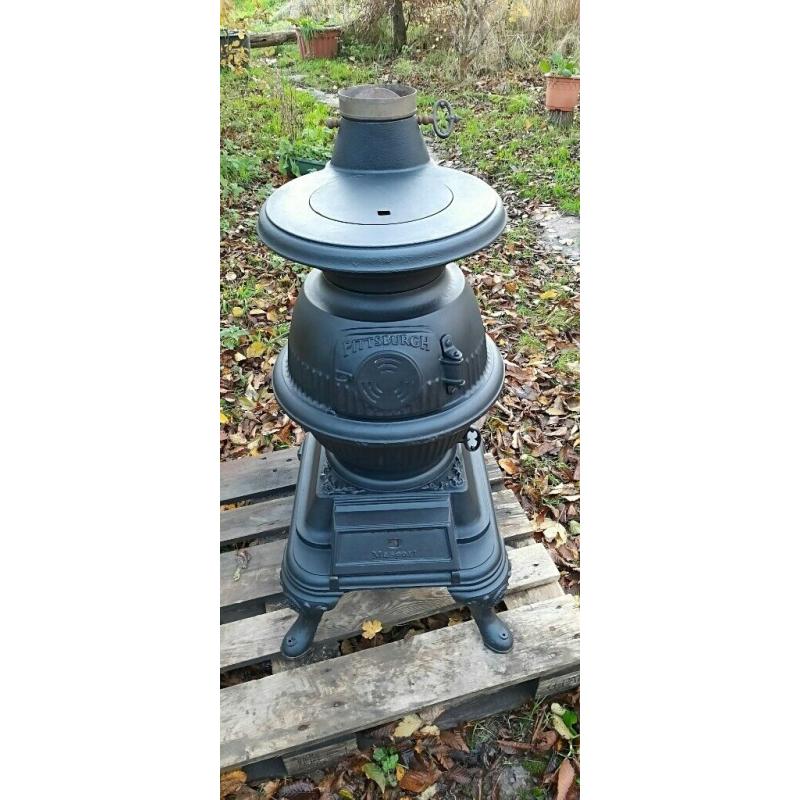 MASPORT PITTSBURGH 15 KW MULTIFUEL BURNER. REFURBISHED. MADE IN NEW ZEALAND