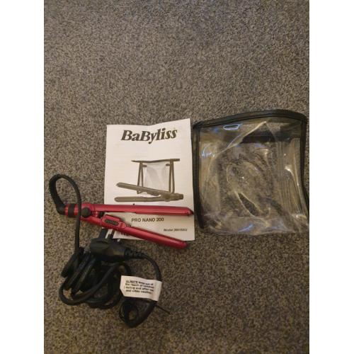 BaByliss pro nano 200 straightener