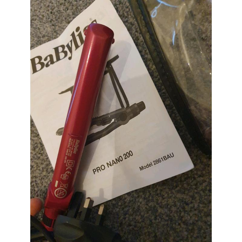 BaByliss pro nano 200 straightener