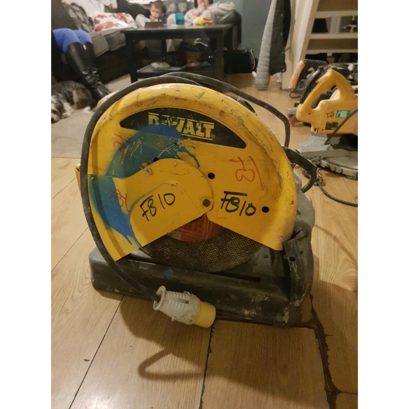 Dewalt 110v metal chopsaw