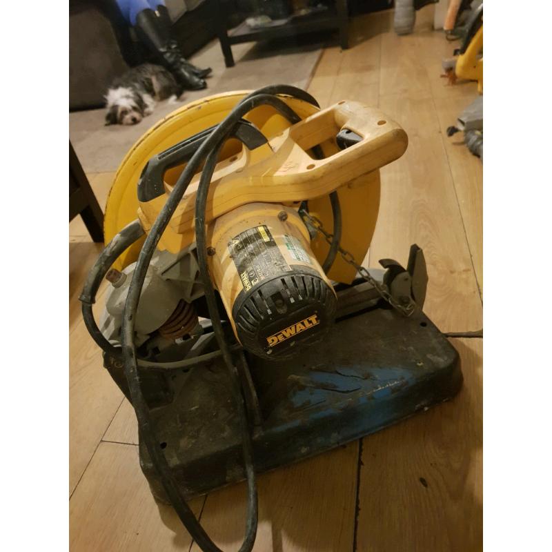 Dewalt 110v metal chopsaw