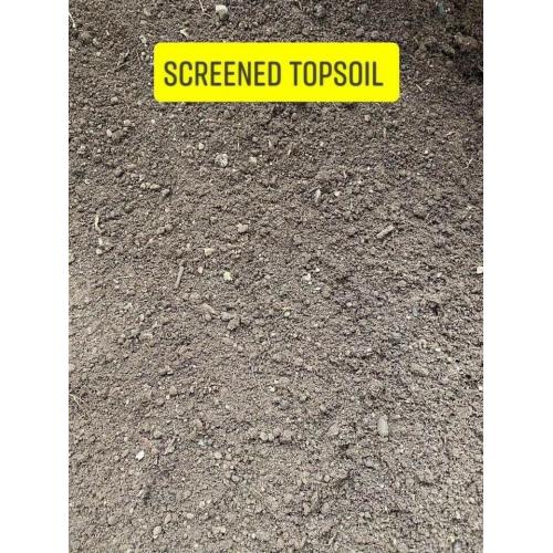 Topsoil turf and aggregates