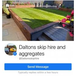 Topsoil turf and aggregates