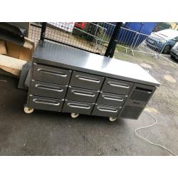 Commercial bench drawer fridge freezer door freezer for ksjsjej