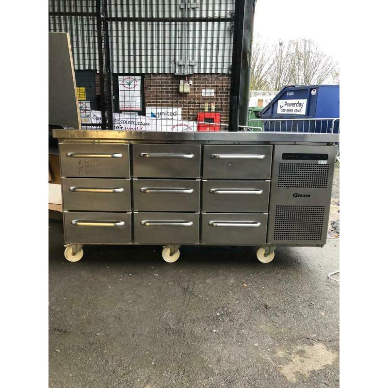 Commercial bench drawer fridge freezer door freezer for ksjsjej