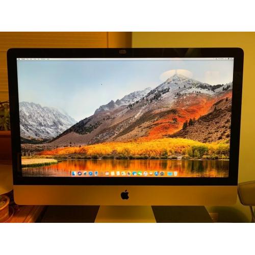 APPLE iMAC 27inch A1419 3.2GHz Quad Core i5 1TB HDD 8GB Late 2013 EXCELLENT CONDITION