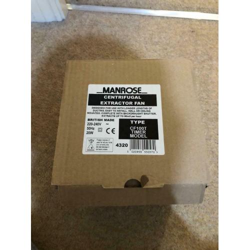 Manrose Extractor Fan