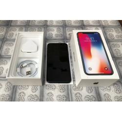 Iphone X 256gb Unlocked Space Grey With box