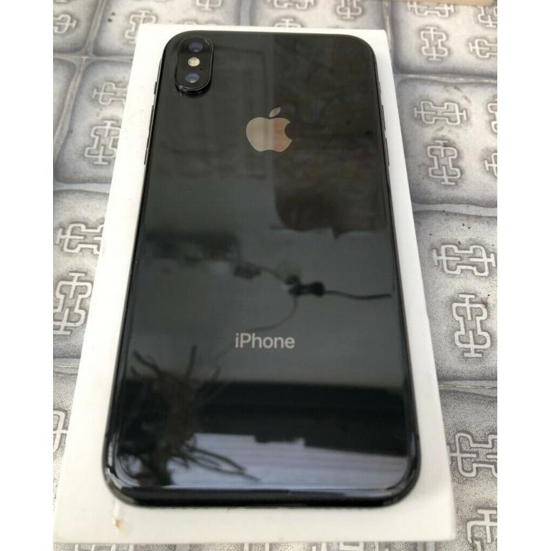 Iphone X 256gb Unlocked Space Grey With box