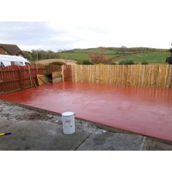 Concrete products, colour hardners, sealers