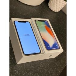 iPhoneX Silver 256GB